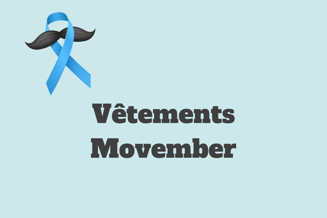 vêtements movember